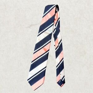 Burberry London 100% Silk Striped Tie, 58” x 4” – Excellent Condition